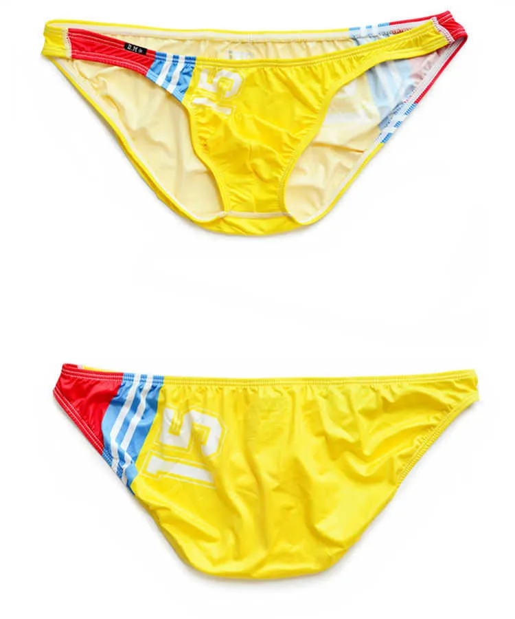 Slip Homme En Soie Glacée - Design Transparent Sans Couture - Léger Et Confortable - Neuf Avec Étiquettes