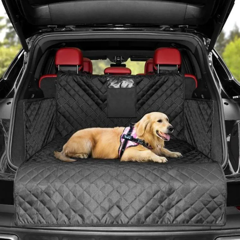 Chien voyage extérieur housse de siège de voiture étui de coffre transporteur tapis Pad hamac Protection 230307