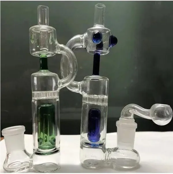 5.9 cali szklany grzebień Bong Mini platformy wiertnicze szisza szklana Bubbler woda bonga fajki Shisha z 14mm złączem