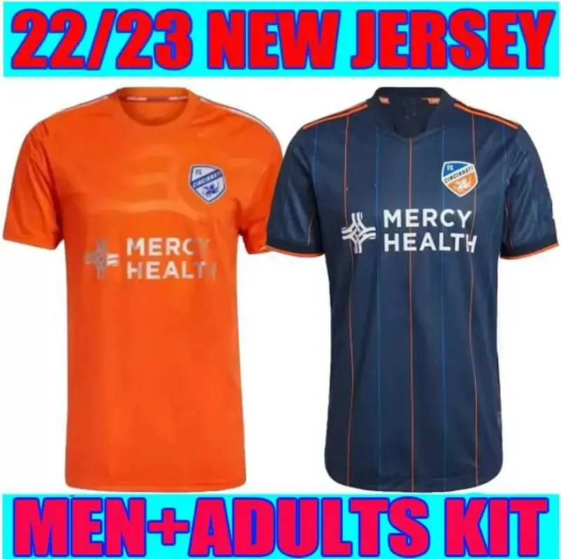 Save Big on Bulk Fc Cincinnati Jersey FC Cincinnati 2022 2023 MLS Dynami  Soccer Jerseys Home Away Kit 22 23 Camisetas KUBO Brenner LOCADIA AMAYA
