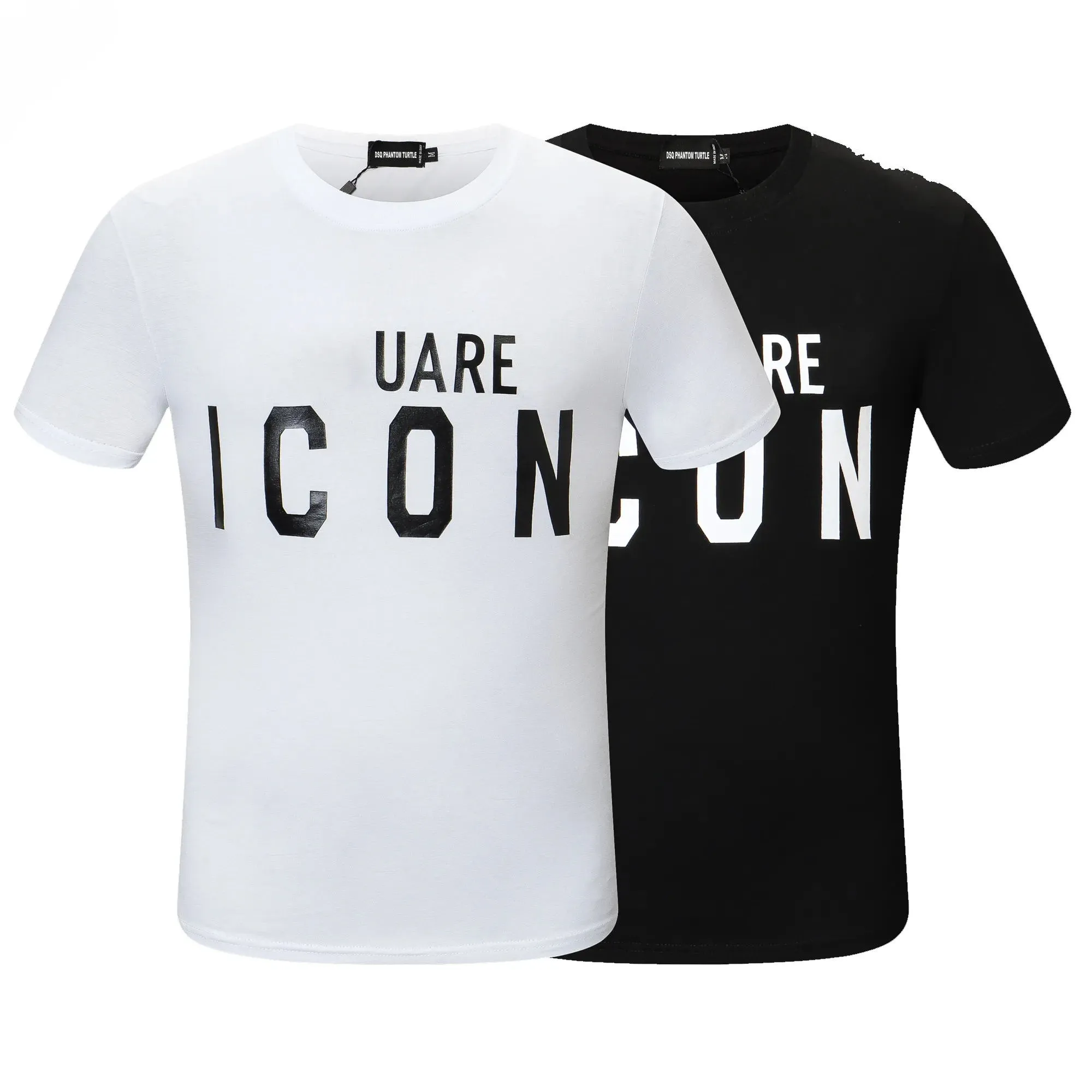 DSQ PHANTOM TURTLE Camisetas para hombre 2023 Nueva camiseta de diseñador para hombre Camisetas de moda de Italia Camiseta de verano Hombre Suave y cómodo 100% Algodón Negro Tops M-3XL51466474