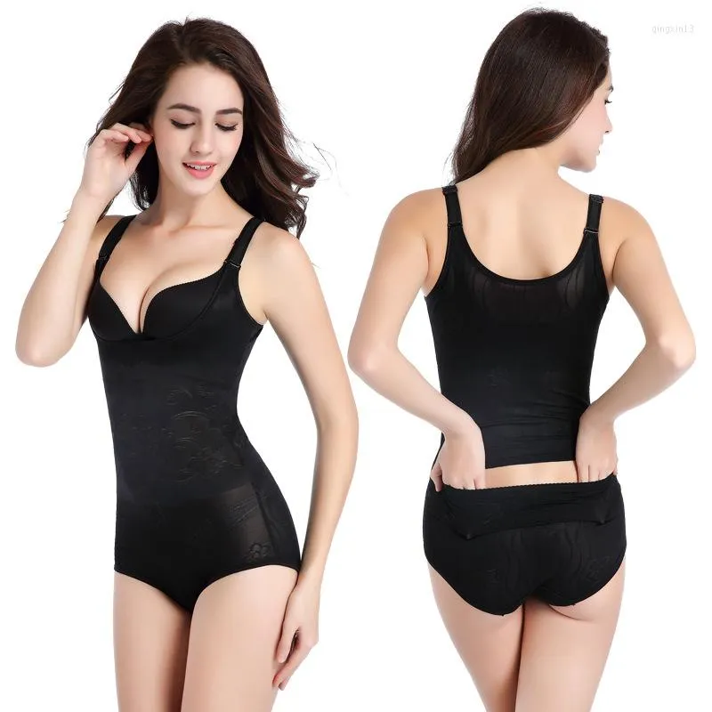 Women's Shapers Sexy Bodysuit Back Off Triangular Conjoined Body Shaping Women Hip Lifting Abdominal Support Chest Push Beauty Waist