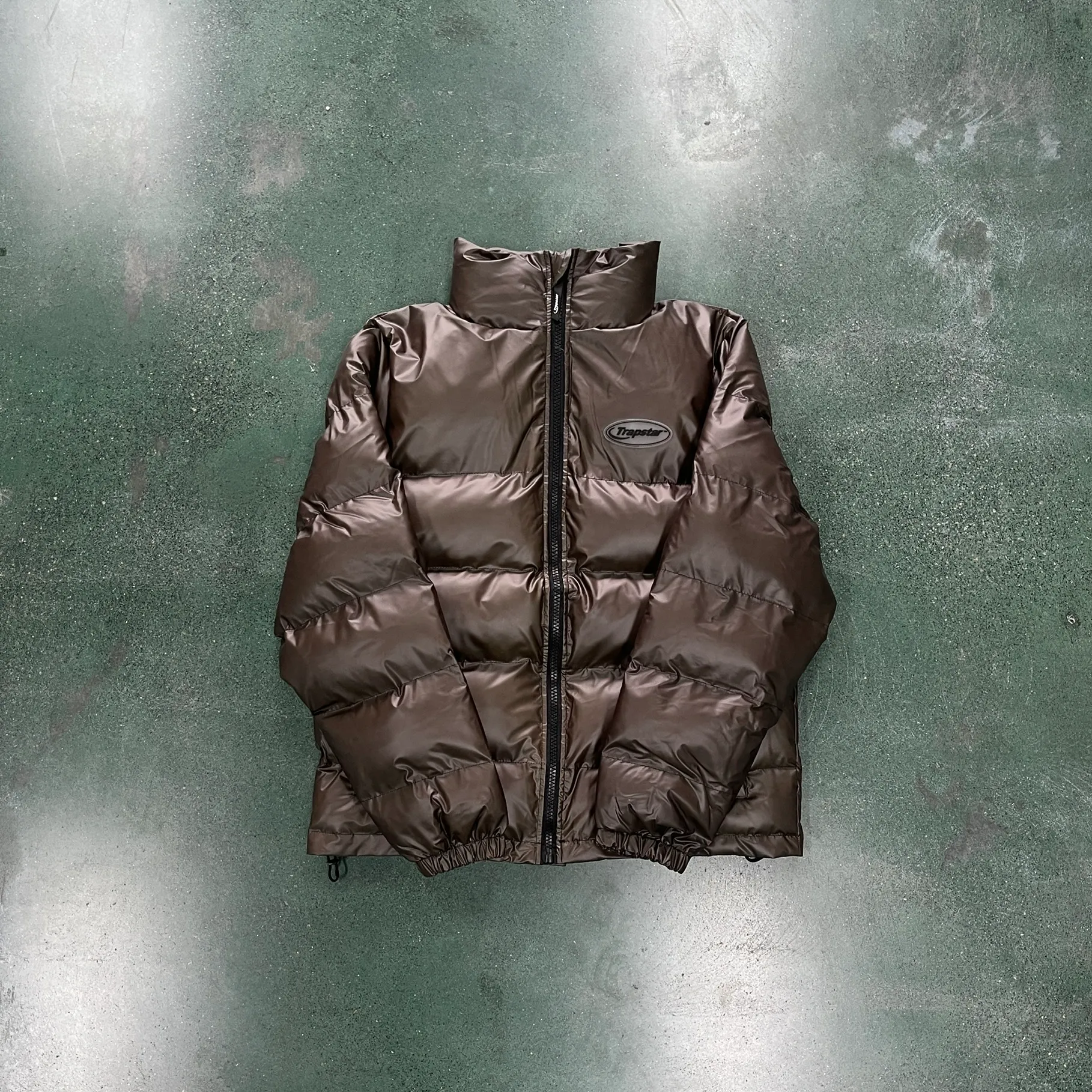 Men Winter Parka Trapstar HYPERDRIVE PUFFER Embroidered Down UK
