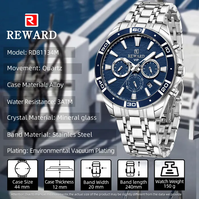 REWARD RD21003 Luxury Stainless Steel Mesh Simple Ladies crystal Diamond  Fashion Quartz Wrist Watch - The Watch Lounge
