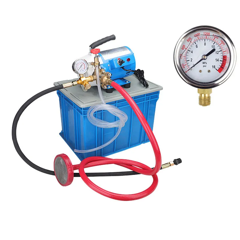 Qihang Top 180L/H Elektrische hogedrukpomp DSY-100 Dubbele ciline Testpomp Luchtcompressor Pijpleiding Druk Tester