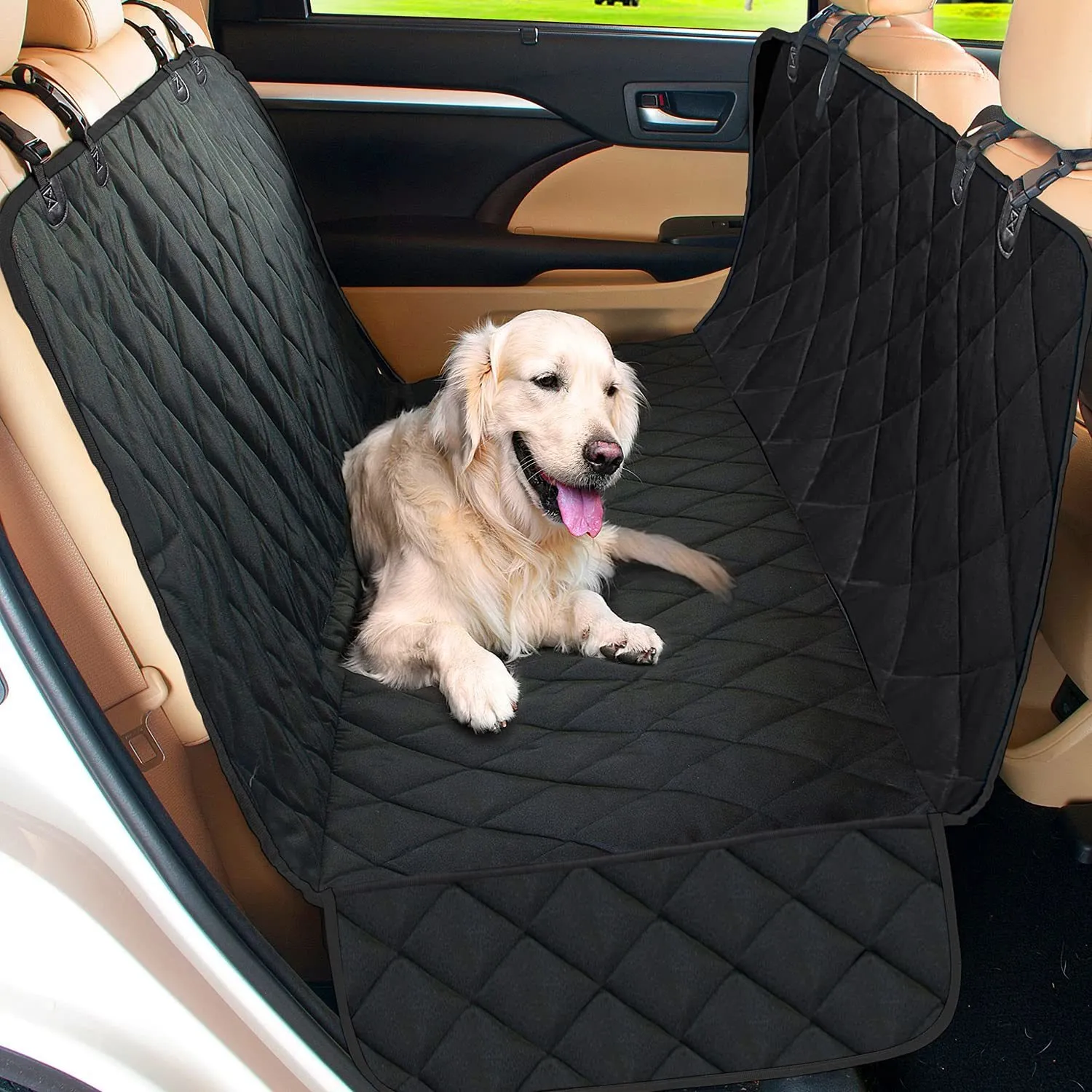 Protector De Asiento De Coche, Funda De Asiento Para Perros Con