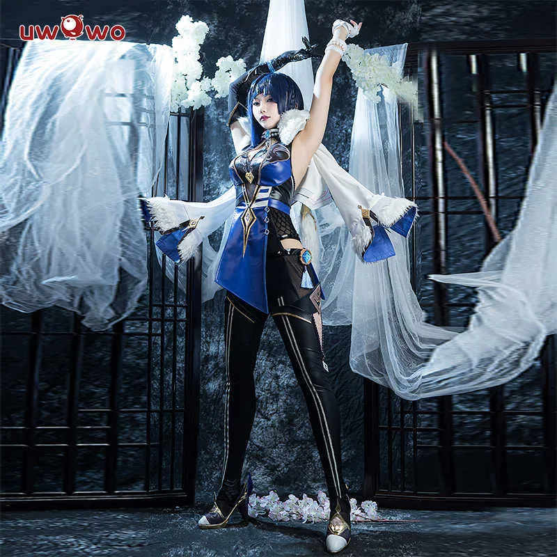 セクシーなアニメコスチューム 原神 イェラン コスプレ: Liyue