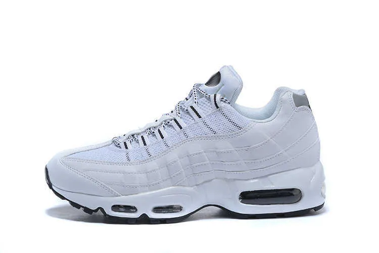 95 Mens Running Shoes Max 95s Classic Triple White Solar Red Black