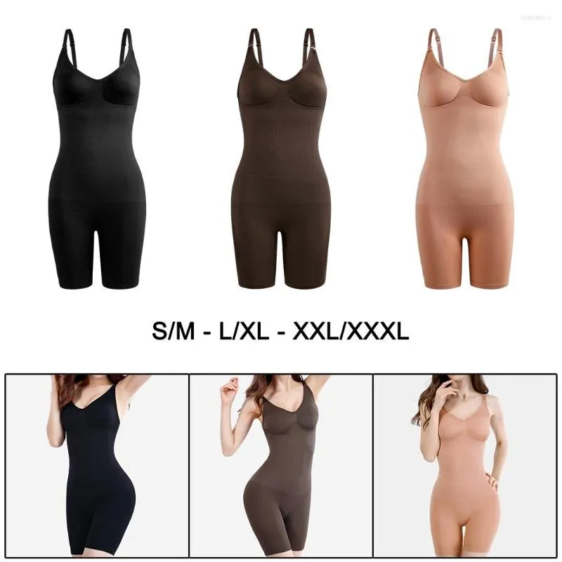 Kvinnors shapers Full Body Control Shapewear Shaping Bodysuit Women Shaper för sömlös bantning