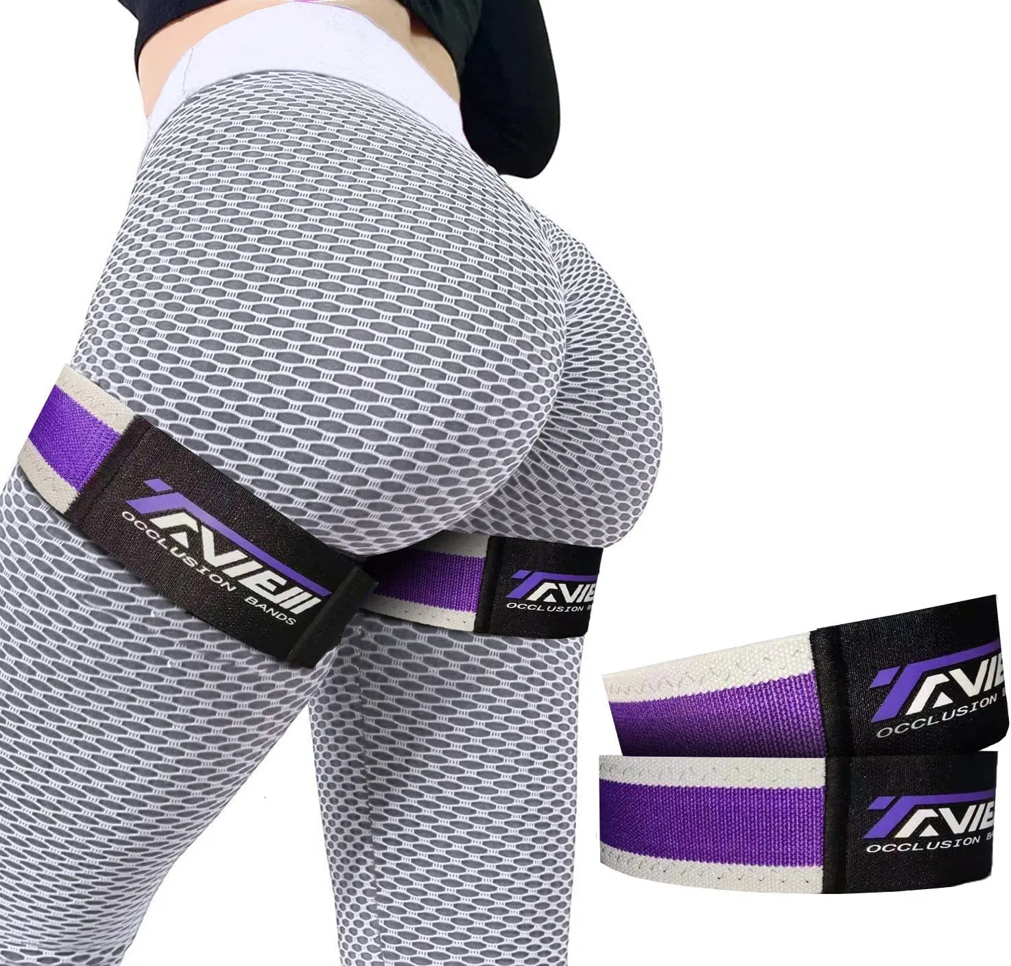 レジスタンスバンドbfrオクルーシーバンドvoor vrouwen glutes hip fitness bloedstroom beparking booty weerstand bands riemen voor butt quat dij 230307