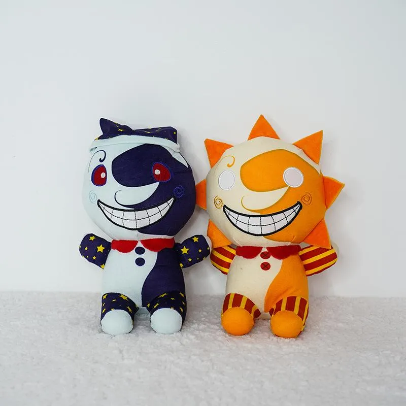 Kuscheltiere Cartoon Plüschtiere INS süße Nachahmung FNAF Final BOSS Clown Actionfigur Sun Puppen