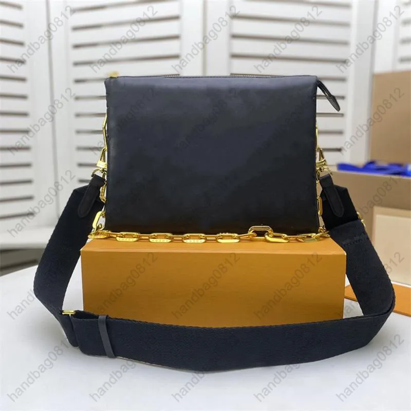 TOP QUALITÉ Véritable Sacs À Main De Luxe Femmes Sacs Designer Sac À Bandoulière Femmes Brandss designers en cuir véritable messenger sac à dos chaîne épaule Totes Wallet 57790 #