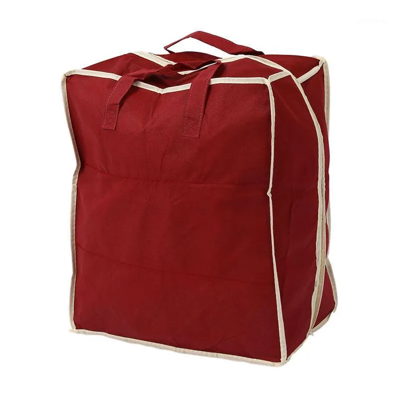 Sacs de rangement rouge voyage étanche Ventilation chaussures pliantes organisateur Portable mode placard femmes/hommes chaussures Bags1