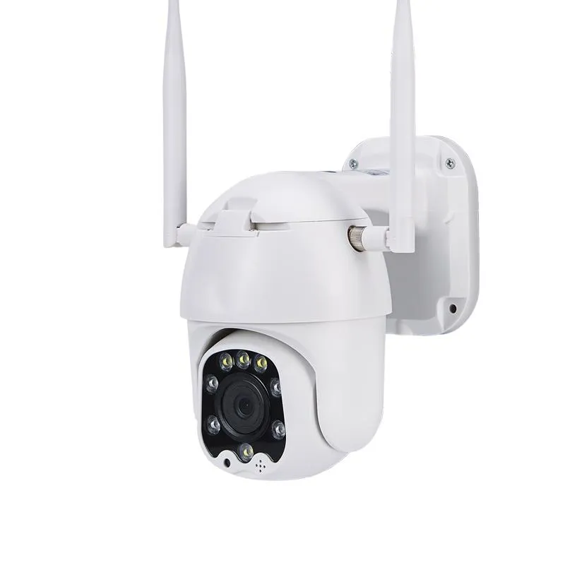 Zegarki Akcesoria Inne stopień PTZ 5MP 1080p 8 LED Wi -Fi Speed ​​Dome Camera IR Nocne Widzenie Monitor bezpieczeństwa Outdoor Monitor CCTV