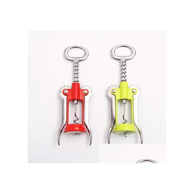 Новички Mtifuncument Wine Opener Zinc Alloy Beer Citchen Support