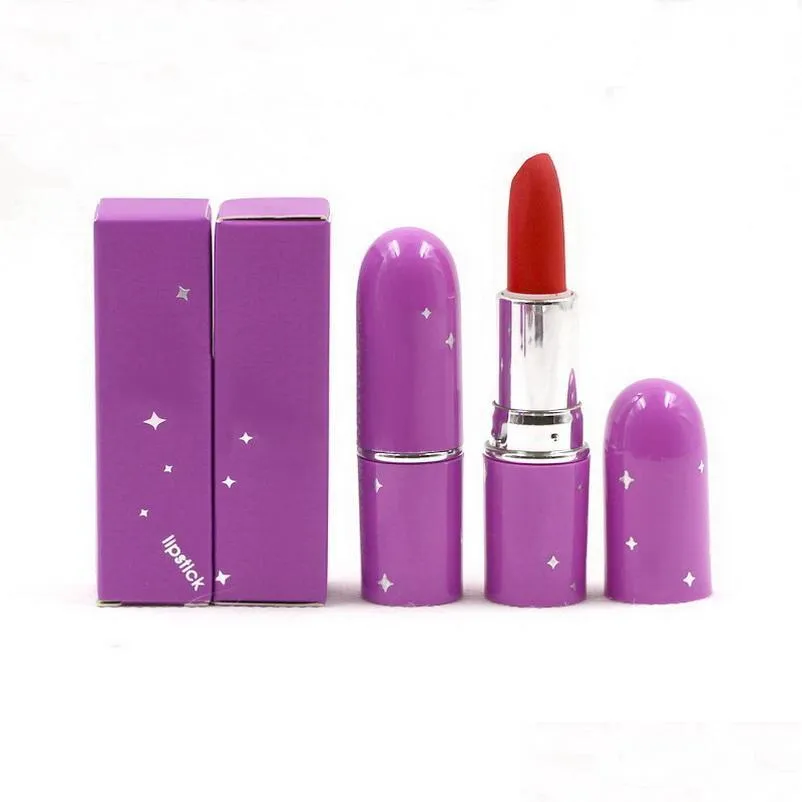 Lipstick Vegan Rouge Lip Stick Matte Great Pink Planet Easy To Wear Longlasting Natural Makeup Purple Lipsticks Drop Delivery Health Dhkpz