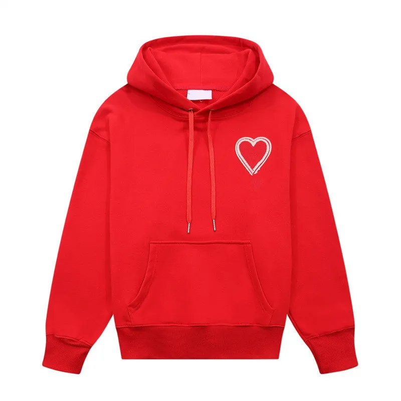 Stylish Women's Embroidered Hoodie Unisex Pullover Sweatshirt, Long Sleeve, Heart Design, Casual Spring Sweater, Designer Style