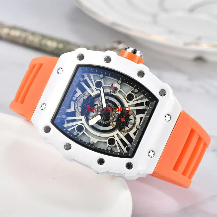 2023 Najnowsza osobowość naśladowanie mody ceramiczna lufa typu alkoholowy typ męski zegarek Feel Whit Stone Quartz Watch RelOJ Hombre 138