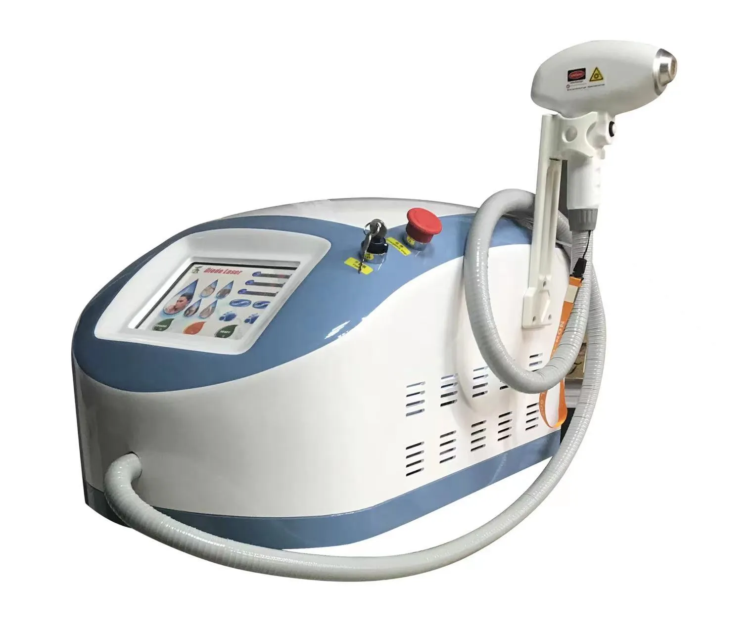 808nm Diodenlaser Maschine Professionelle tragbare dauerhafte Laser-Haarentfernungsmaschine Home Beauty Instrument