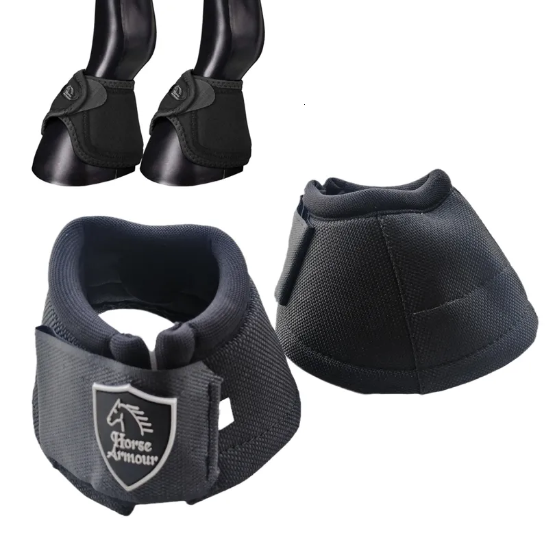 Fournitures pour petits animaux Horse Armor Performers 1St Choice No Turn Bell Boots Horseshoe Gaine 230307