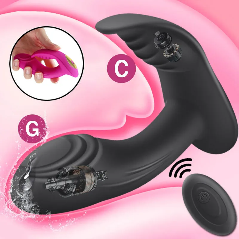 Vibrators Remote Control Dildo Vibrator Insible Wearable Vagina Massage G Spot Clit Stimulate Female Masturbator Adult Sex Toys for Woman 230307