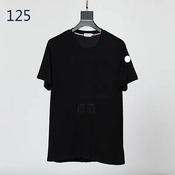 Frankrijk Luxe Heren T-shirt Polo Borst Dubbele Shirts 2023 Merk Designer T-shirt Aaa Kwaliteit T-shirts Eu S--XL CXB3