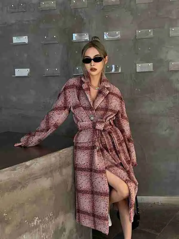 Giacca da donna in misto lana Designer Brand New Autunno Inverno Western Suit Soprabito Fashion Tweed Coat Down Spring Casual ZN1Y