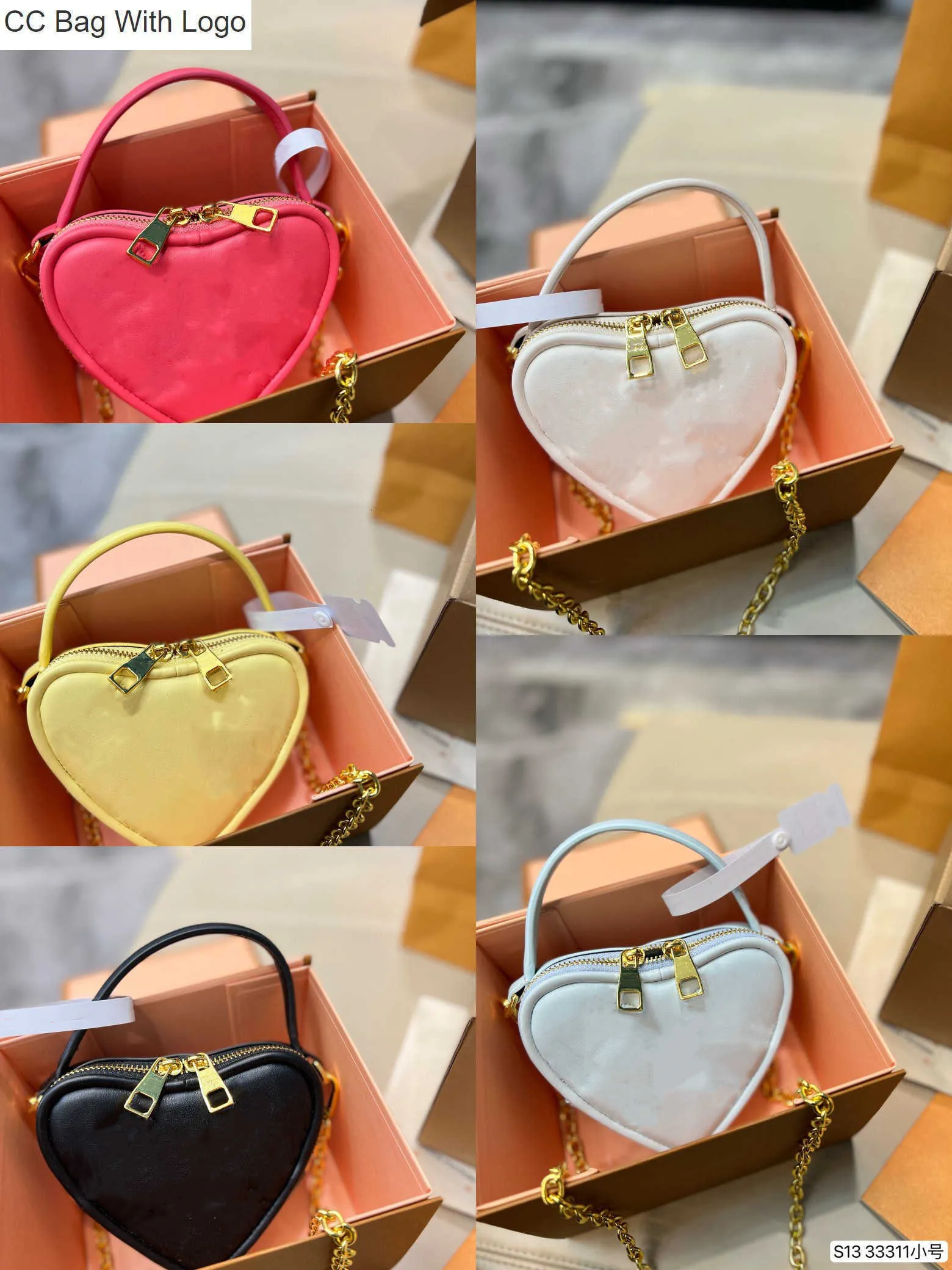 CC Bag Other Bags Qualified valentine's day love handbags bag The latest ms classic bags can be portable shoulder High-end designer bags QRMH