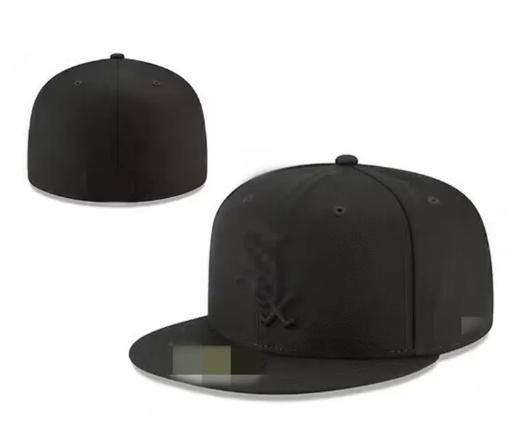 I più nuovi berretti da baseball dei White Sox donna uomo gorras hip hop Street casquette bone Cappelli aderenti H6-7.4