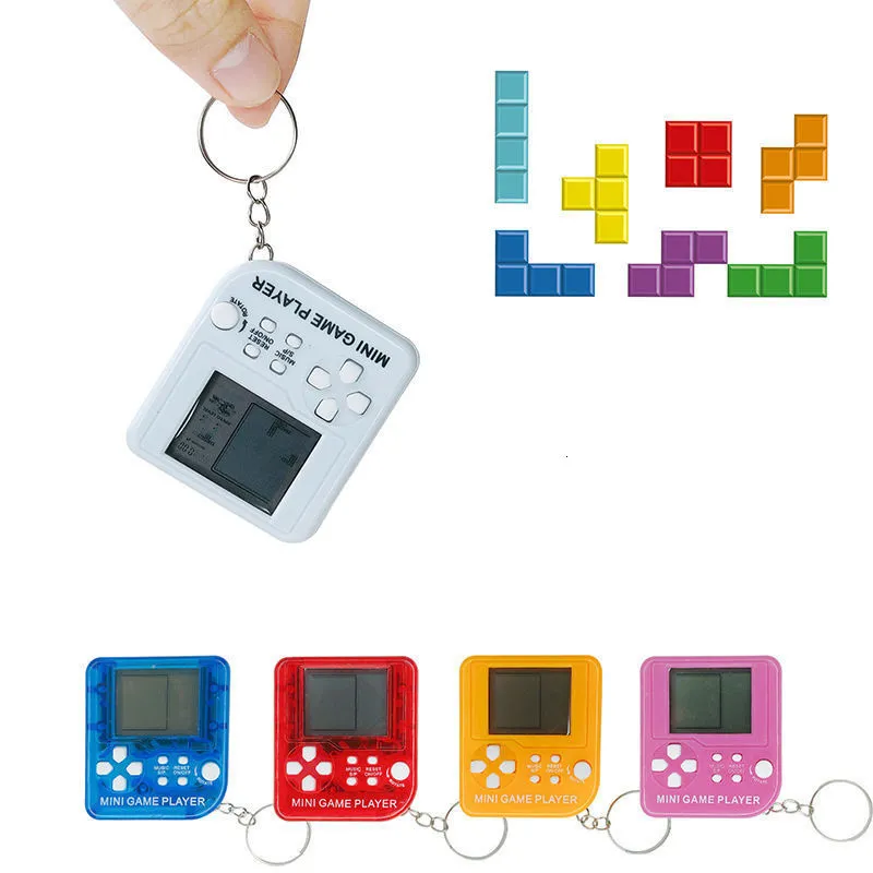 Electric RC Animals Children S Nostalgic Small Handheld Keychain Game Machine 230307