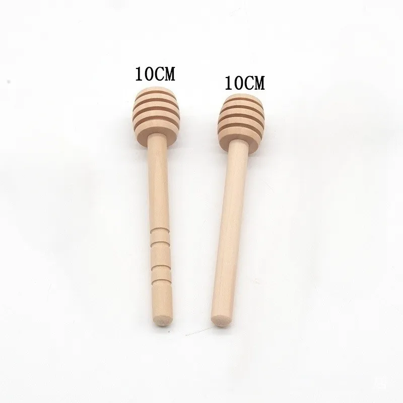 8CM/10CM/15CM Kitchen solid wood honey stick coffee milk tea jam red wine stirring stick wooden honey stick