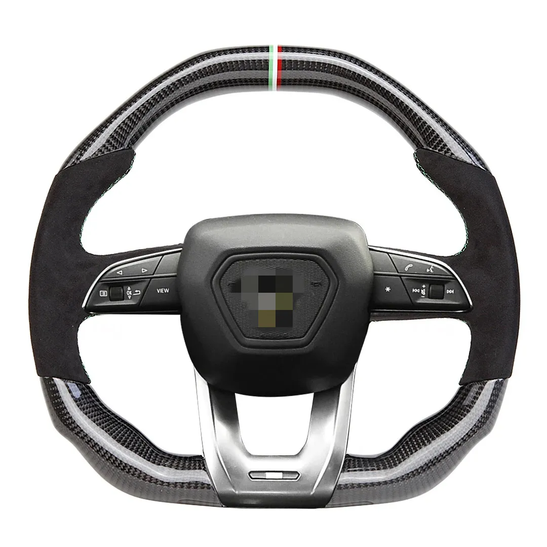 Anpassad smidd kolfiberratt för Lam-Borghini Urus Racing Car Steer Wheel