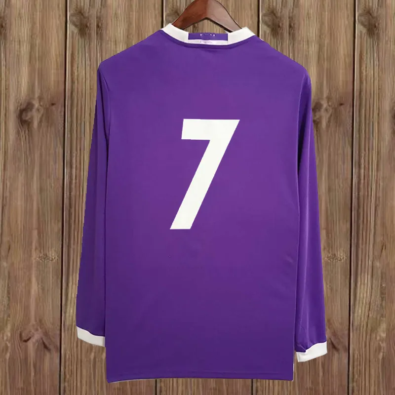 Manica Lunga Maglia Da Calcio Maschile 2024 Ronaldo, Zidane, Bale