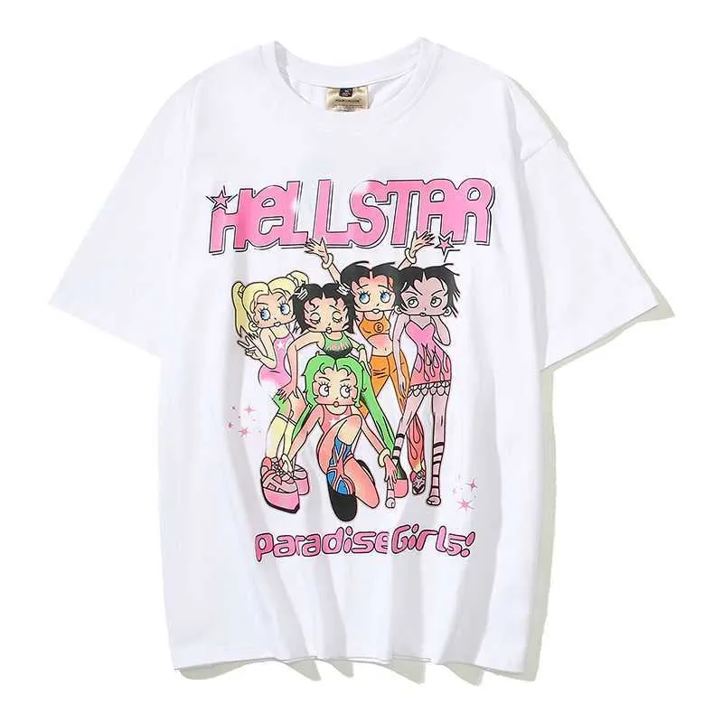 Brand Tshirts Mens T-shirts High Street Short Sleeve Hellstar