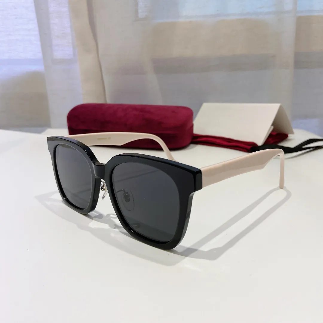 1000SK Nero Bianco Grigio Occhiali da sole quadrati per donna Occhiali classici Uomo Shades gafas de sol Occhiali da sole firmati Occhiali UV400 con scatola