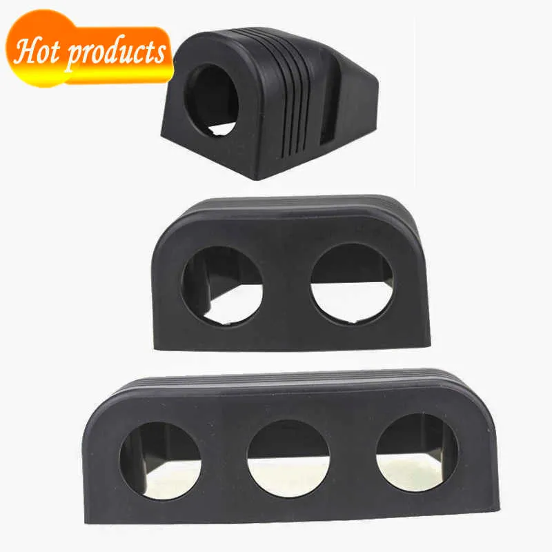 NOUVEAU 1/2/3 trous de voiture diy socket usb tente USB sur panneau / voltmètre / socket de base de couverture plus légère pour moto dur D