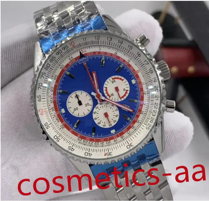 6 Цвет мужчины смотрят Quartz Chronograph Quartz Movem