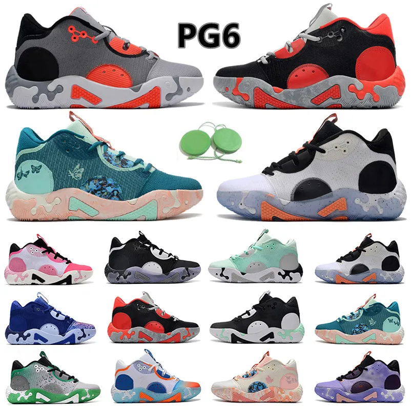 OG 2023 Paul PG 6 Basketball Shoes Mens Sneaker Fog Grey PG6