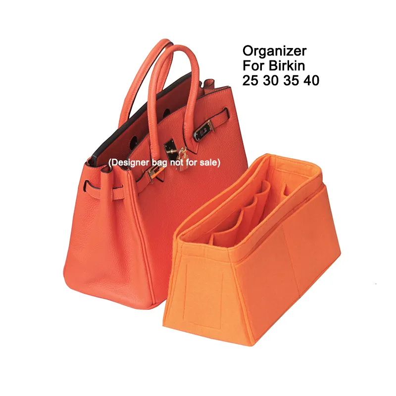 Cosmetic Bags Cases Customize Organizer For H Bir Kins 25 30 35 Insert Bags Makeup Tote Organize Women Handbag Tote Cosmetic Liner Keep Shaper 230308