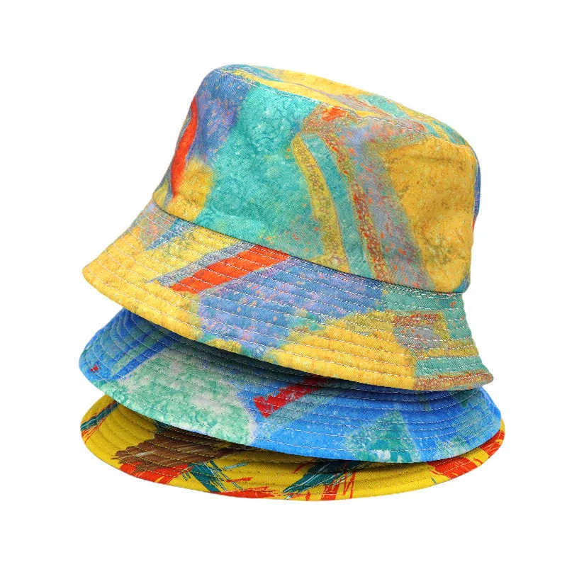 Chapeaux à large bord 2023 été en plein air soleil pêcheur chapeau femmes rue seau chapeaux unisexe réversible Panama chapeaux Hip Hop pêche chapeaux R230308