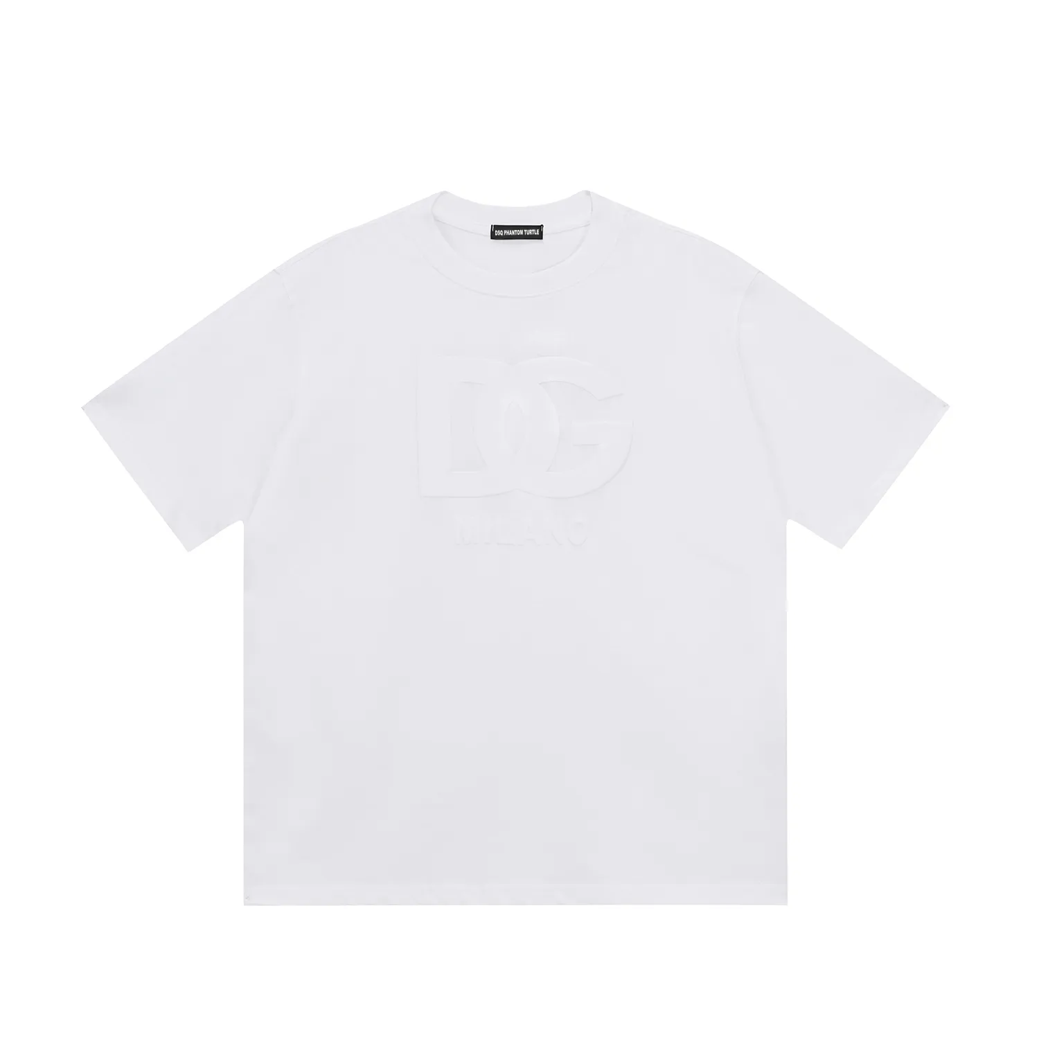 DSQファントムタートルメンズデザイナーTシャツイタリアンミラノファッションロゴプリントTシャツ夏の黒い白いTシャツヒップホップストリートウェア100％コットントップスプラスサイズ05777