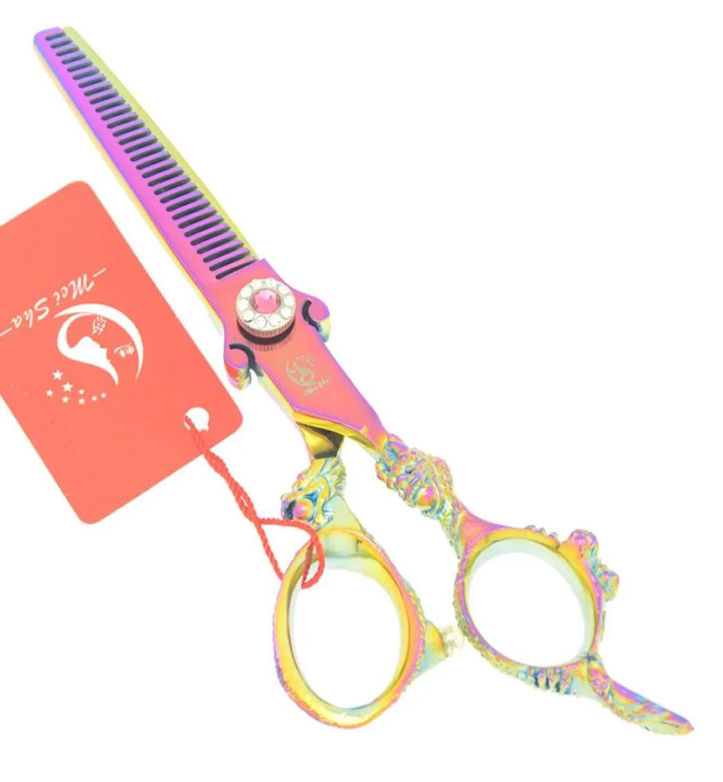 Selling Meisha 60 Inch Barber Hair Thinning Scissors Salon Clipper 440C Japanese Steel Cutting Shears Hairdresser039s Supp3937389