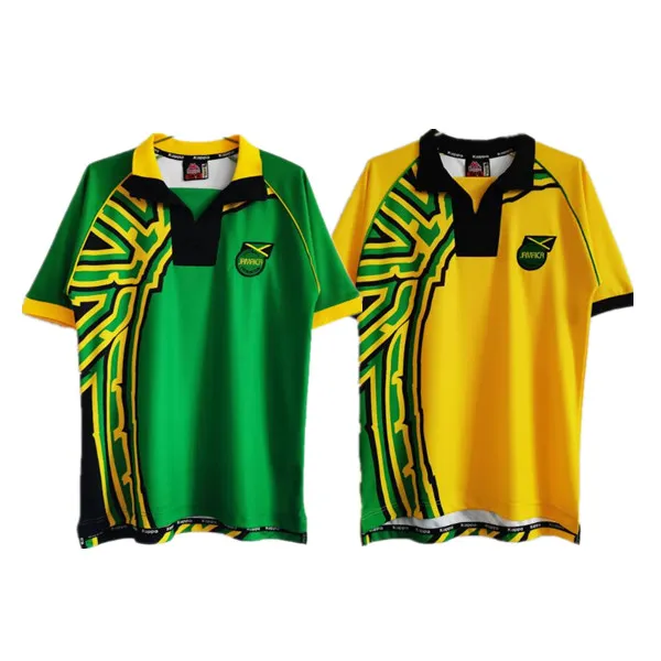 Jamaïque rétro chemise Bailey top maillots de football équipe nationale de football de la Jamaïque chemise classique 1998 maillots de football Bailey