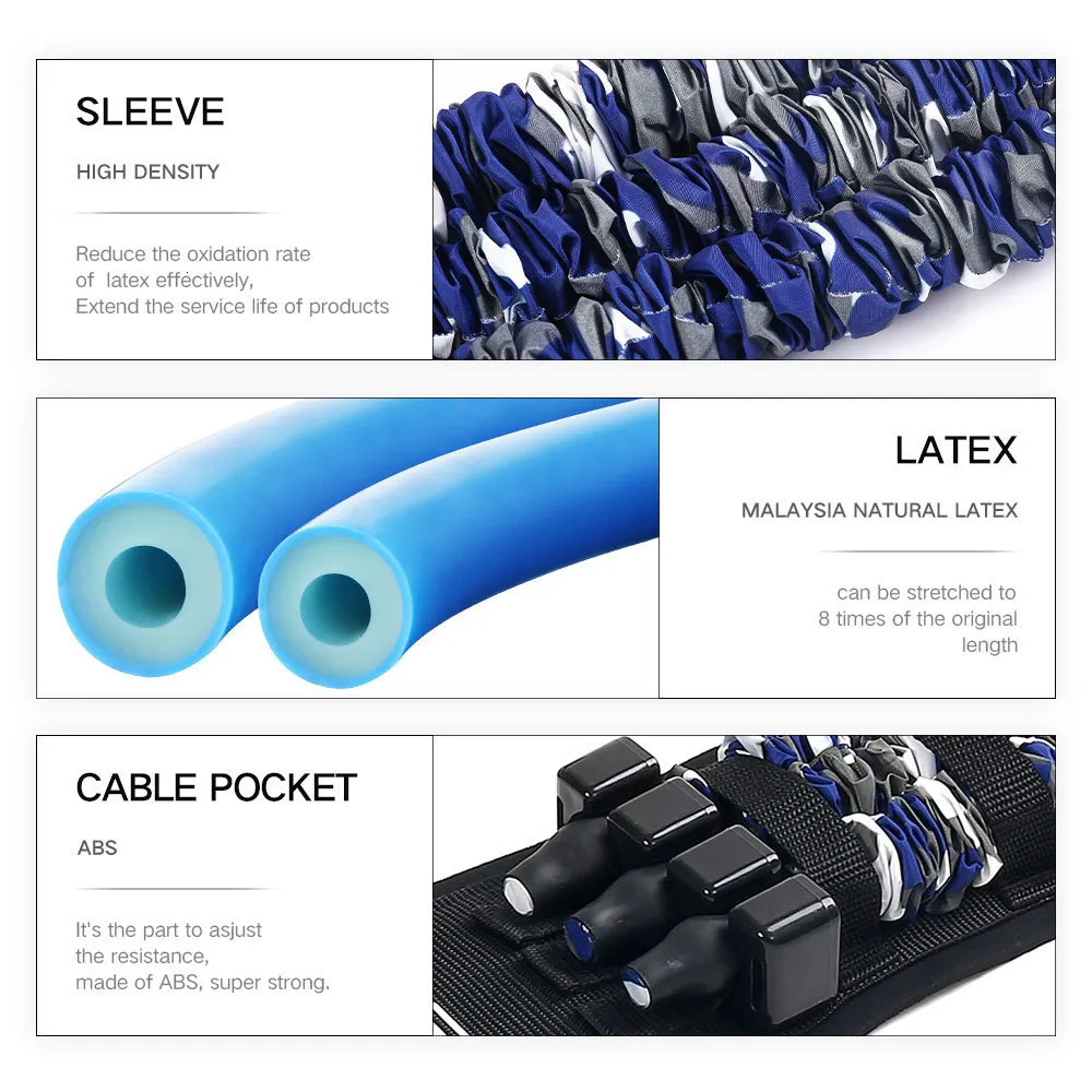 Supporto Per Trazioni Con Fasce Elastiche Regolabili – 4 Fasce Da 300 Libbre Per Allenamento Di Forza – Maniglie E Ginocchiere Incluse - copertina