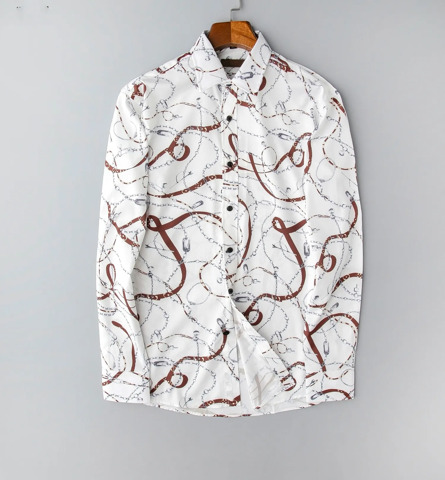 Camisa masculina de verão estampada de moda clássica confortável casual negócios 100% algodão xadrez masculina camisa formal mais tamanho asiático