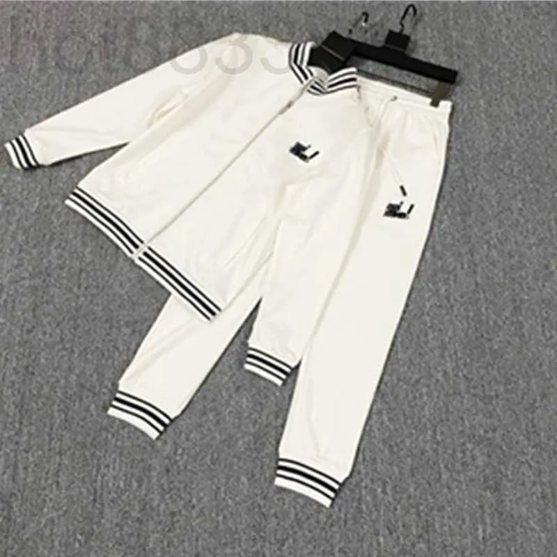 Men's Tracksuits Designer Roman Cotton Casual Sports Suit Autumn and Winter High-end Fashion Two-piece Loose IUAP
