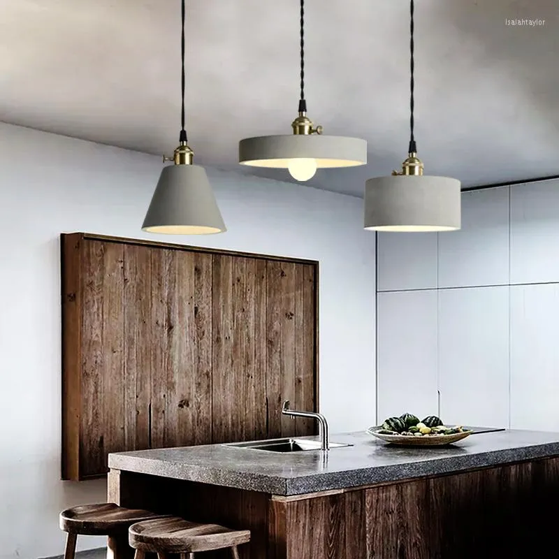 Pendant Lamps Round Lamp Pulley Light Ceiling Home Deco Kitchen Island Chandelier Lighting