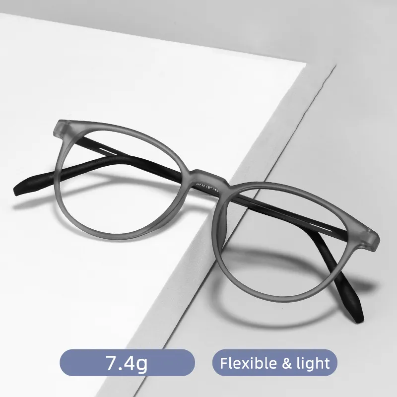 Okulary przeciwsłoneczne Ramy Ultralight Women TR90 okulary krótkowzroczne okulary wygodne pełne okrągłe okulary optyczne 230307