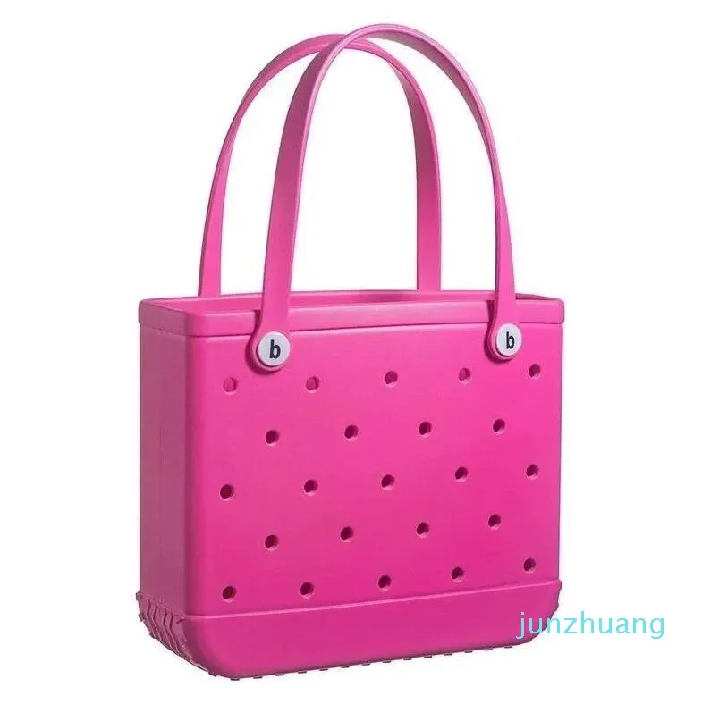 Designer de luxe Eva Bogg Femmes Fourre-tout Grand panier Sacs Lady H195I Stockage Lavable Plage Silicone Eco Jelly Candy Portefeuille 971