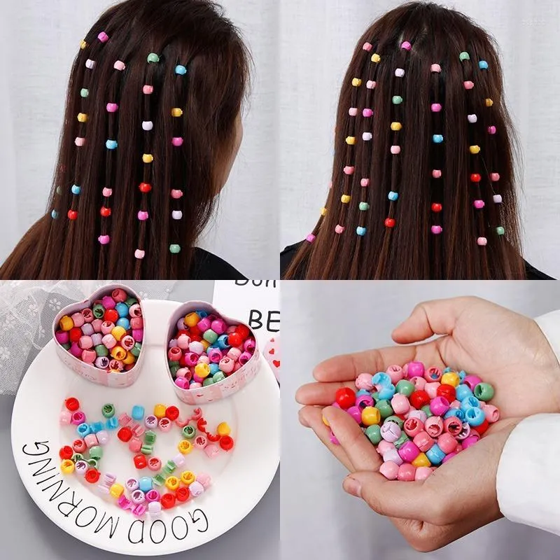Hair Accessories 2023 Women Girls Colorful Small Ornament Clips Headband Hairpins Sweet Styles Ponytail Holder Set
